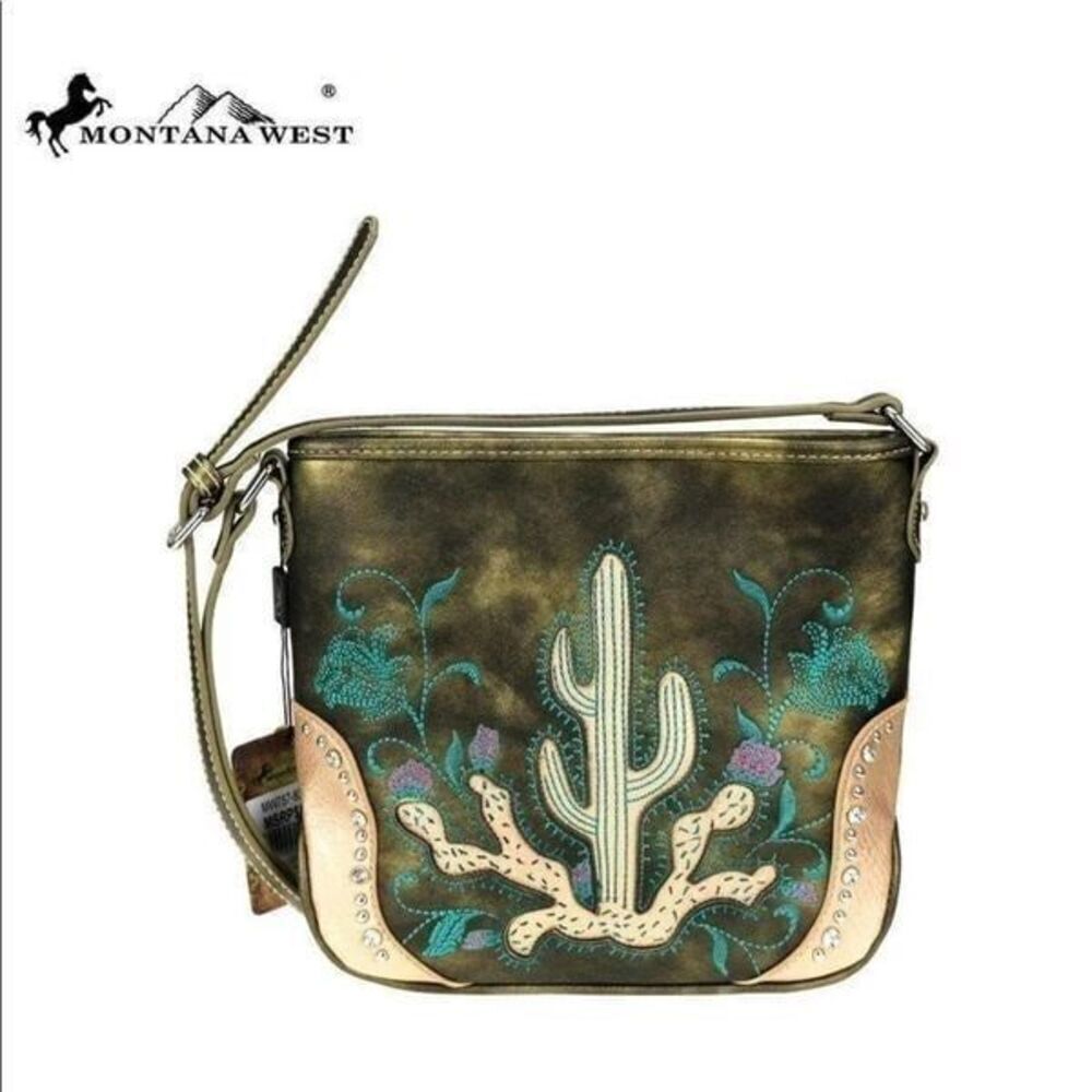 Montana West Embroidered Collection Crossbody Bag